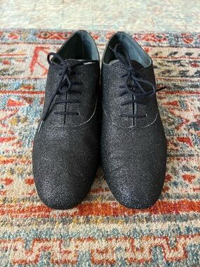 Repetto Zizi Oxford Shoes in Glitter